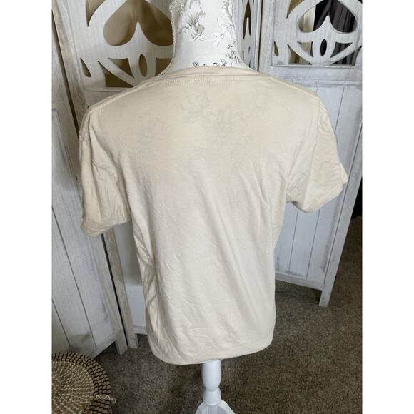 Bad Bunny Un Verano Sin Ti Worlds Hottest Tour T-Shirt Size Medium Tan - Picture 2 of 5